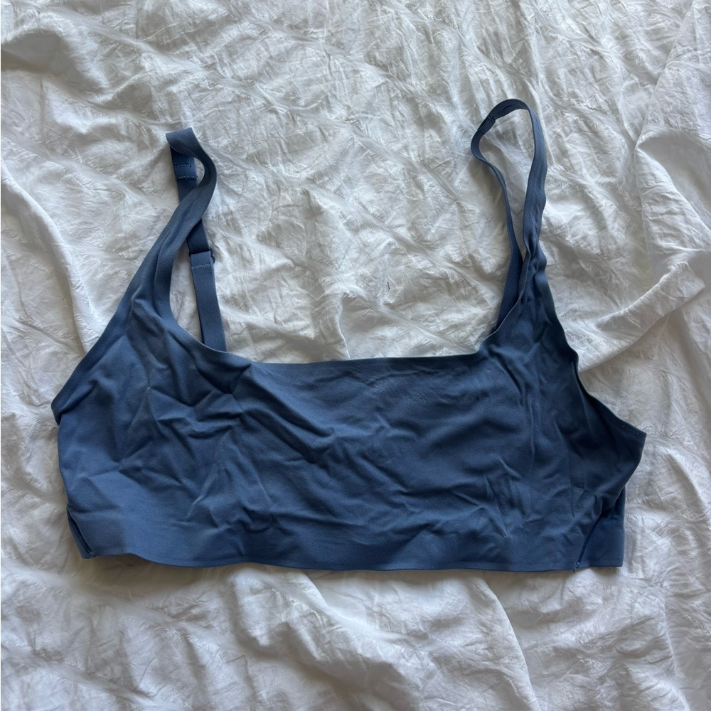 Seamless light blue Bralette - Women's Intimates